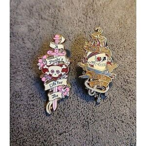 Disney Jeweled Pirates of the Caribbean Pins
